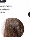 Before hair texture